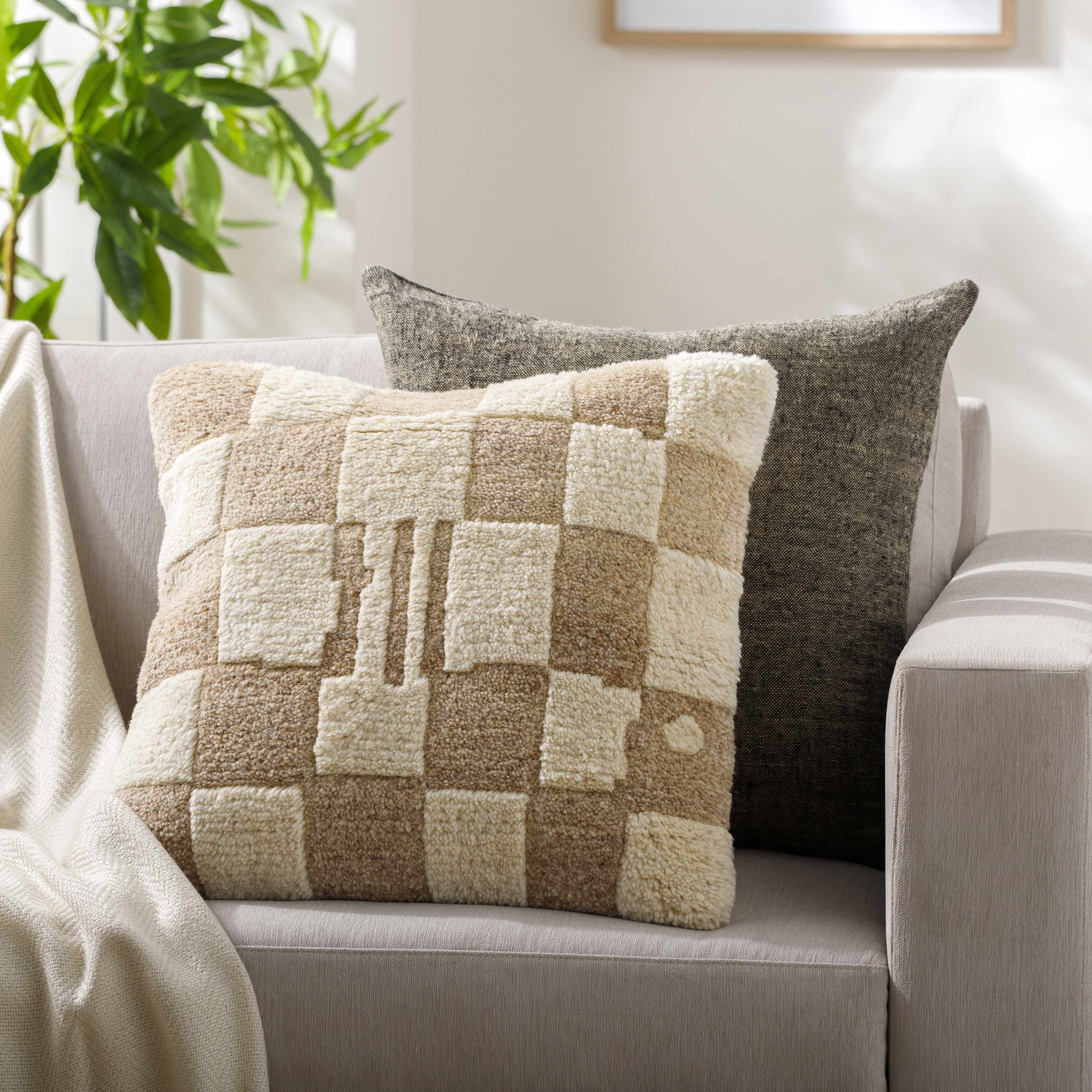 The Saks Throw Pillow