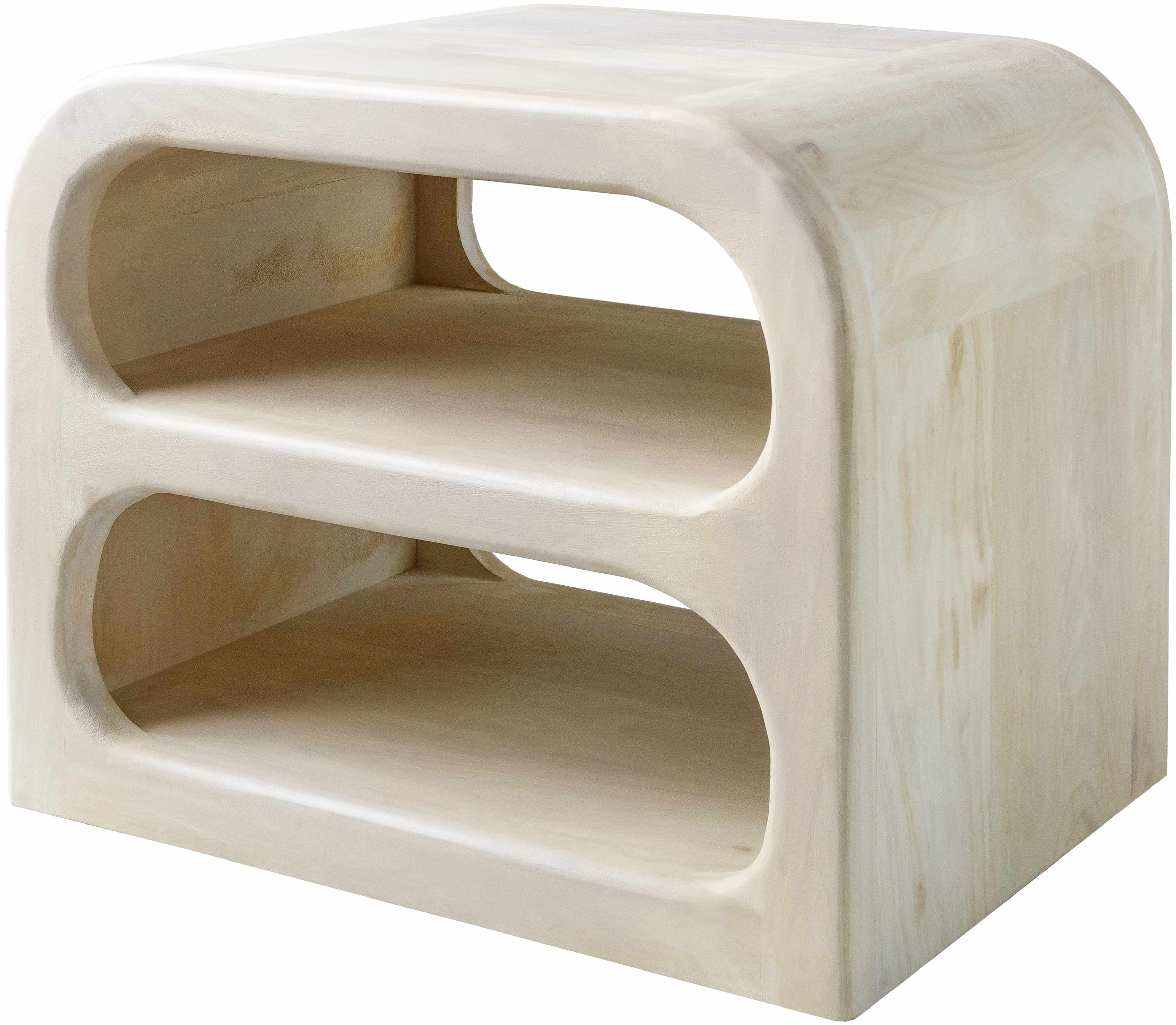 Creston Natural Wood End Table