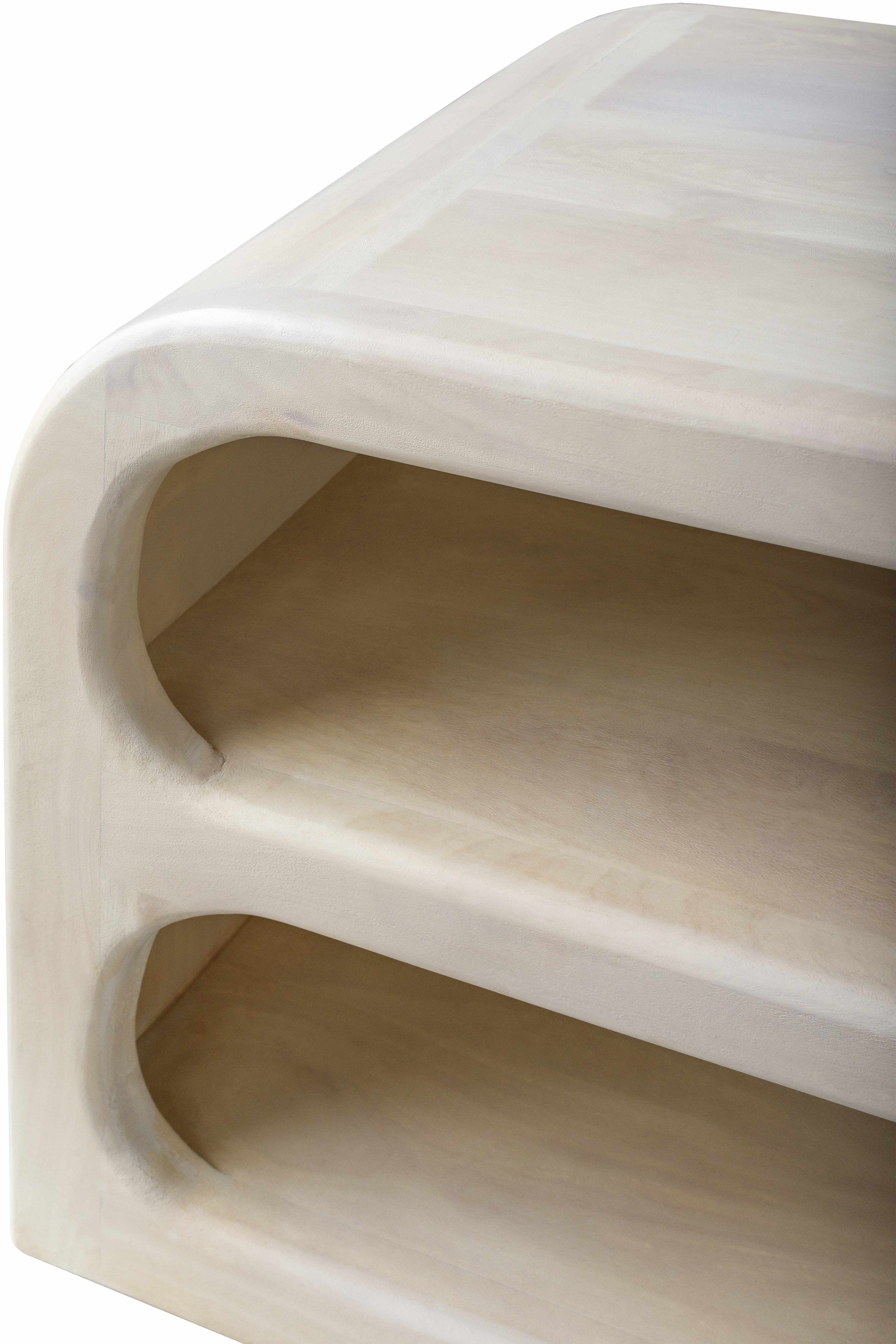 Creston Natural Wood End Table