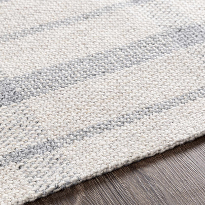 Tartan Stylish Hand-Woven Viscose&Wool Area Rug