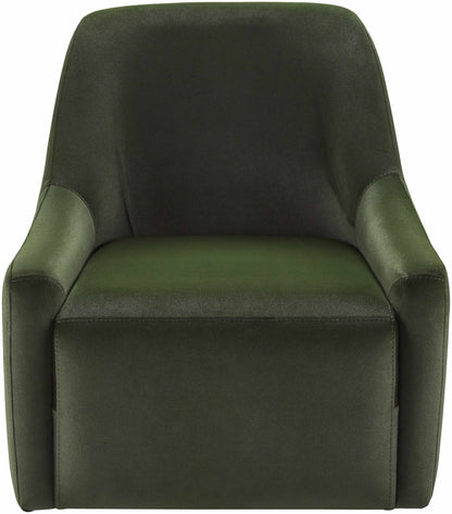 Madrid Dark Green Swivel Chair
