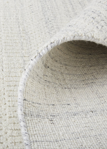 Keaton Transitional Solid - Ivory/Gray
