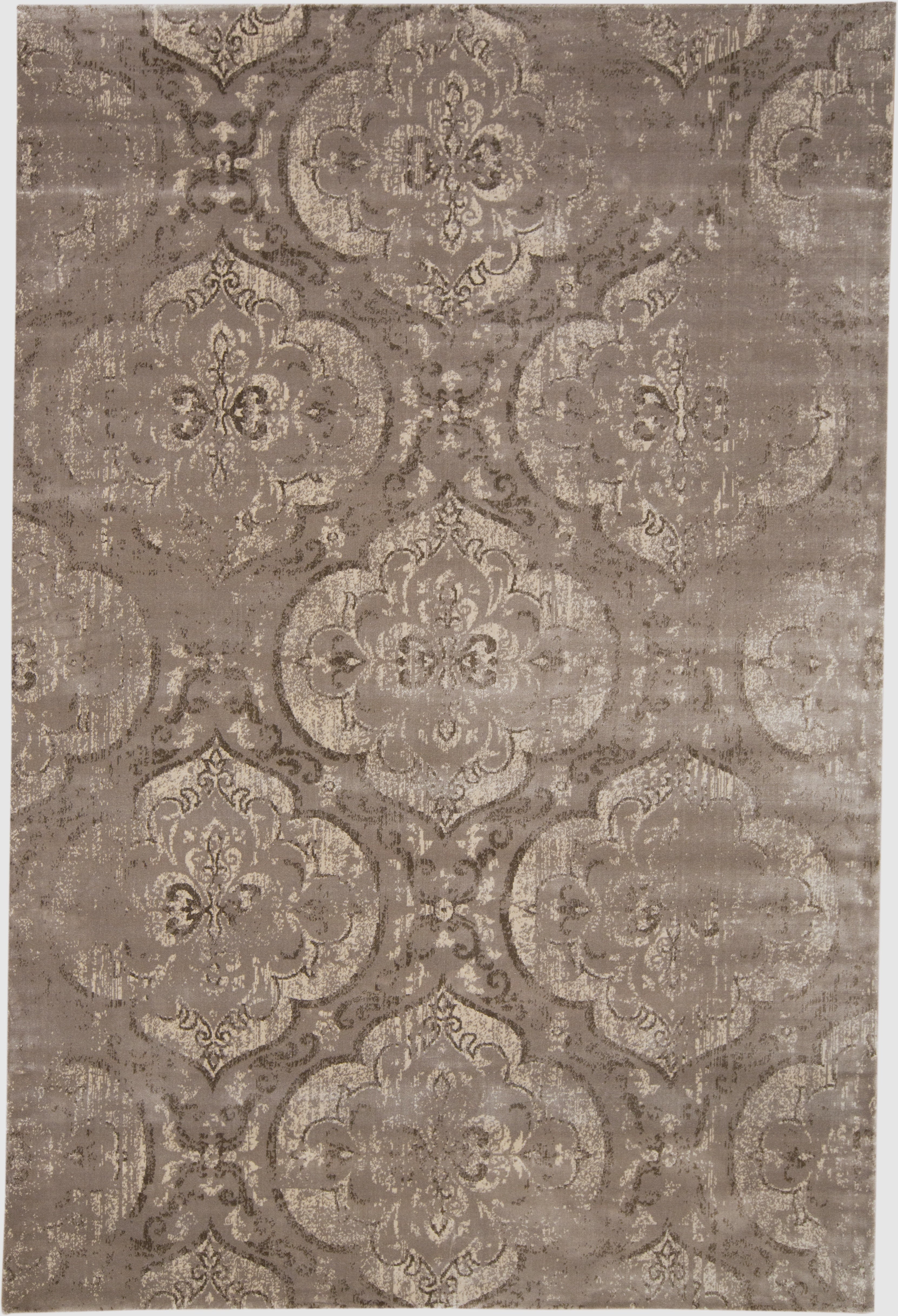 Fiona Transitional Ikat - Taupe/Ivory/Brown