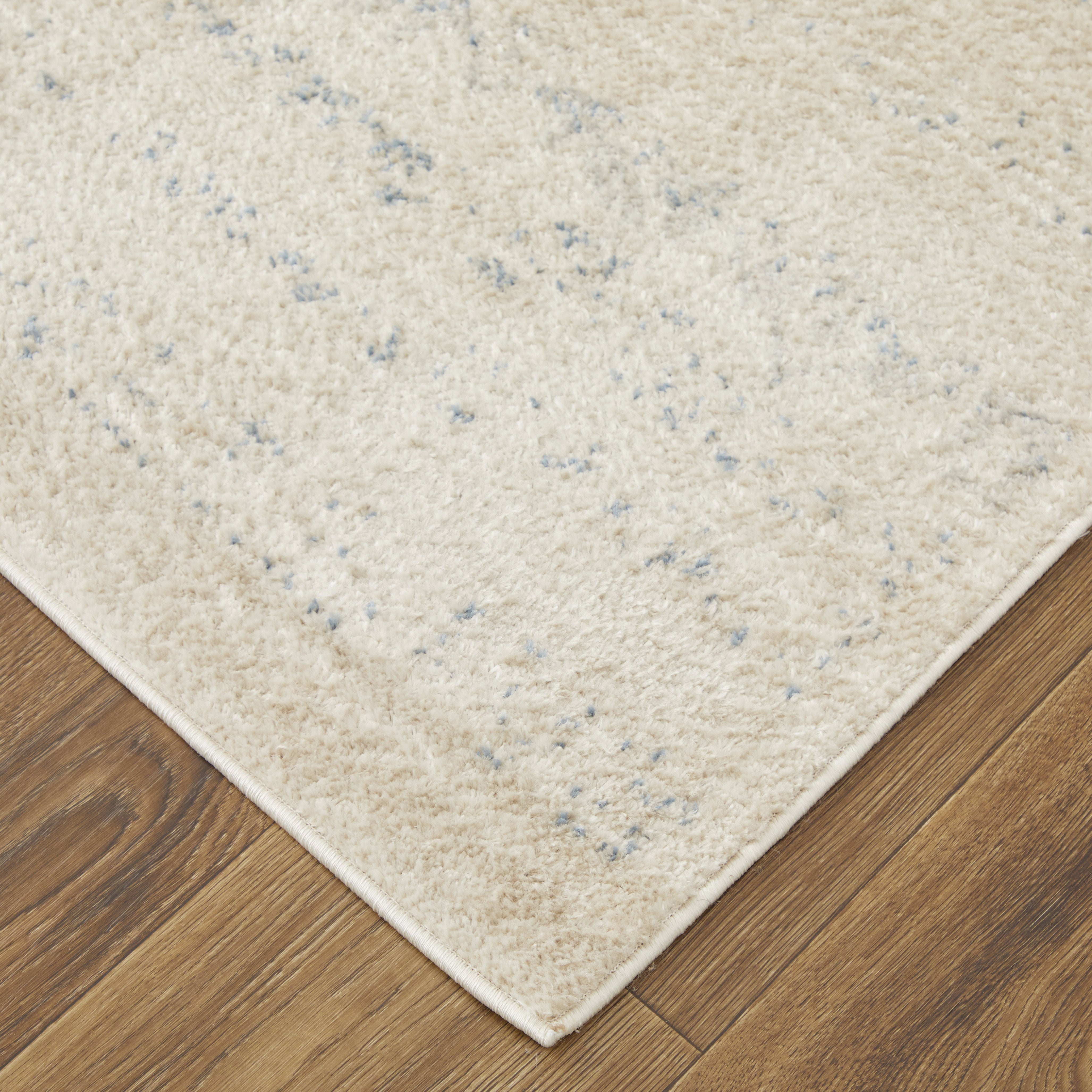 Camellia Transitional Bordered - Ivory/Gray