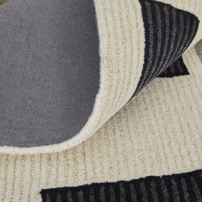 Maguire Transitional Abstract - Ivory/Taupe Area Rug