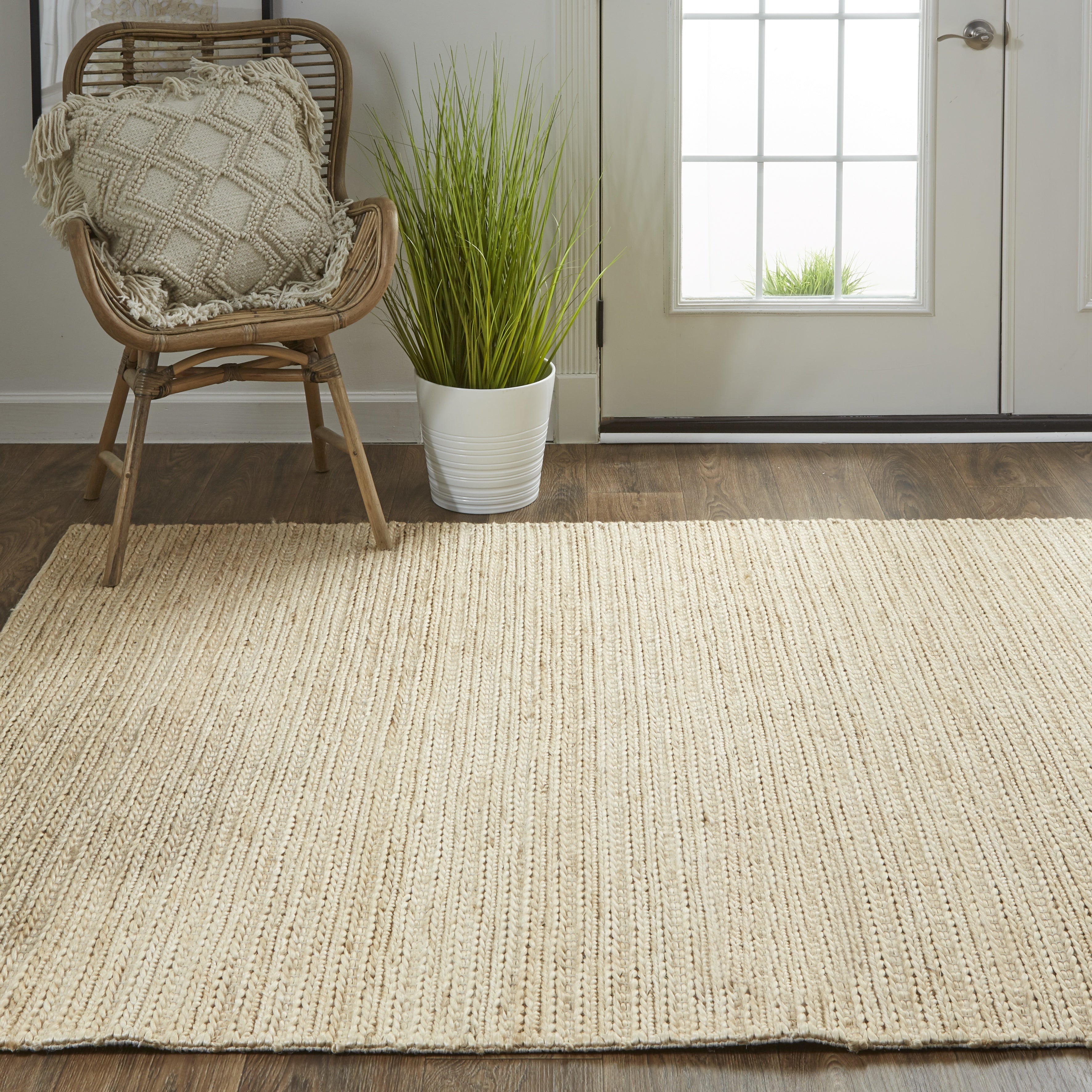 Kaelani Transitional Abstract - Tan/Ivory/Taupe