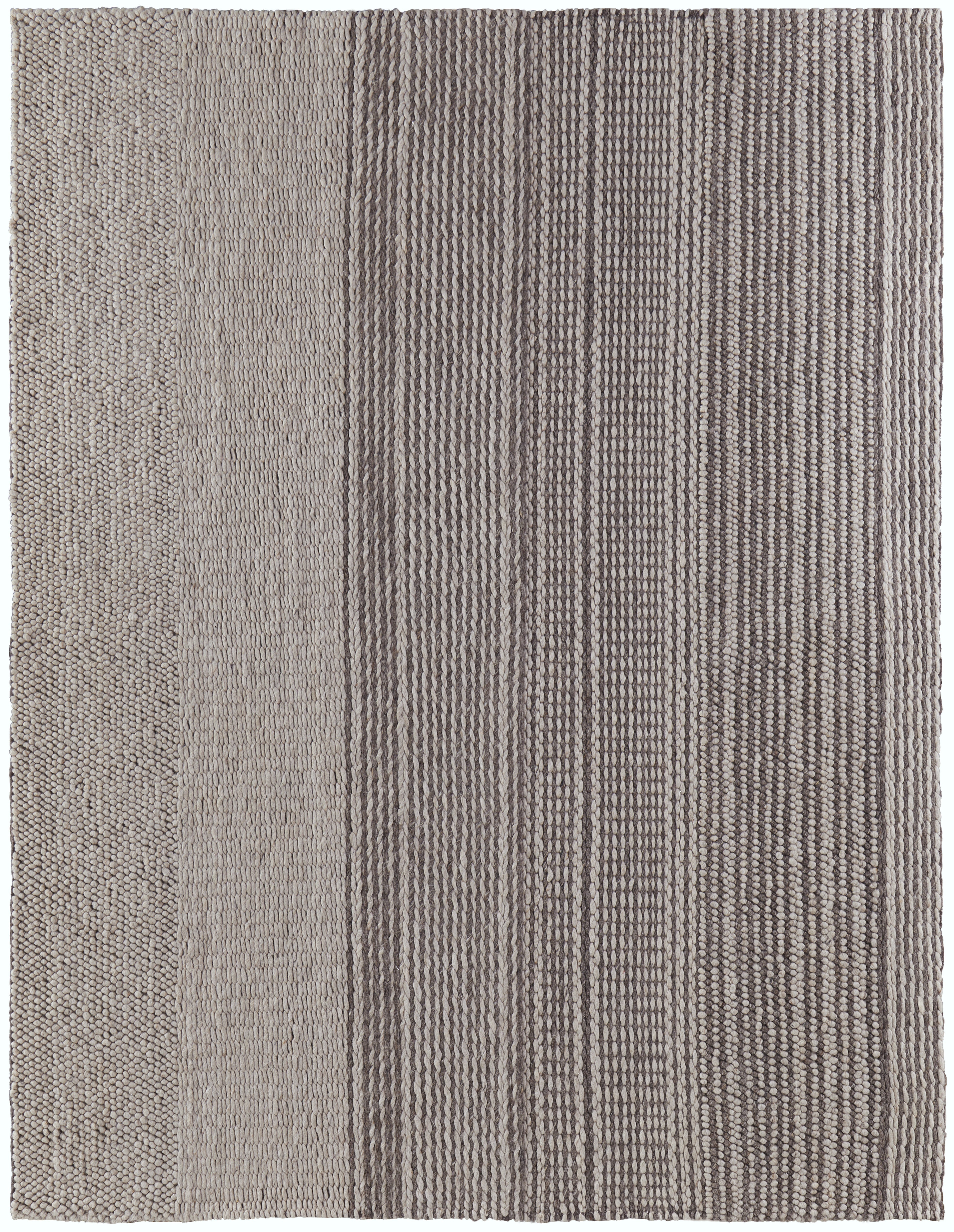 Hamden Modern Stripes - Ivory/Brown