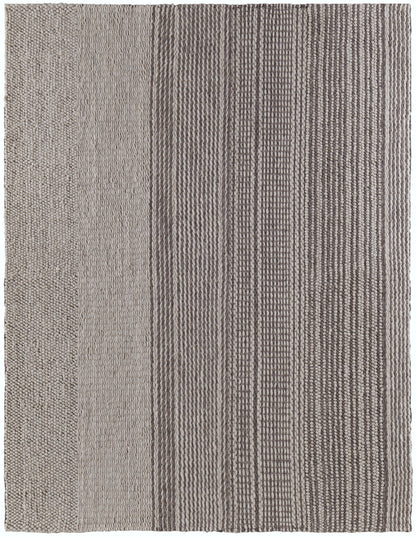 Hamden Modern Stripes - Ivory/Brown
