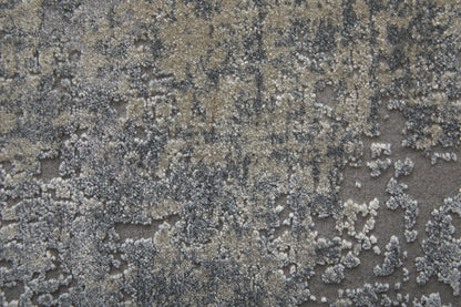 Cadiz Modern Abstract - Taupe/Gray/Silver Area Rug