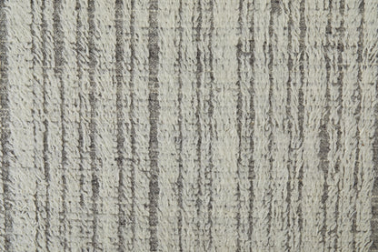Ashby Transitional Stripes - Ivory/Gray Area Rug