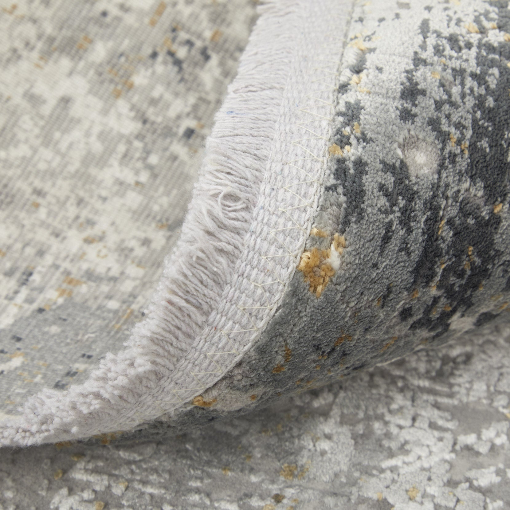 Cadiz Modern Abstract - Ivory/Taupe/Gray Area Rug