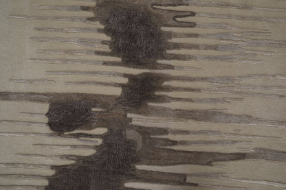 Anya Transitional Abstract - Ivory/Brown/Taupe Area Rug