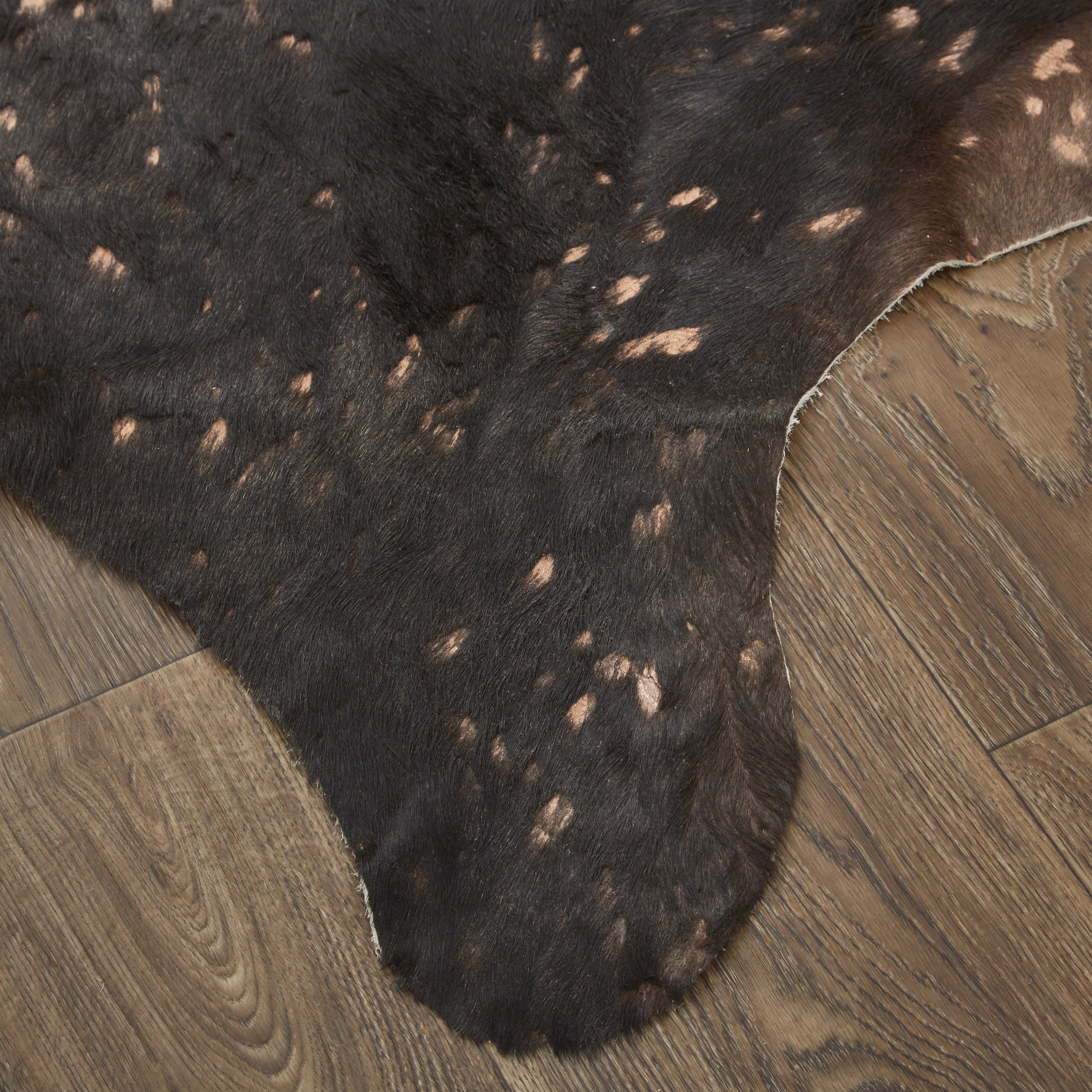 Ellyse Brown Cow Hide