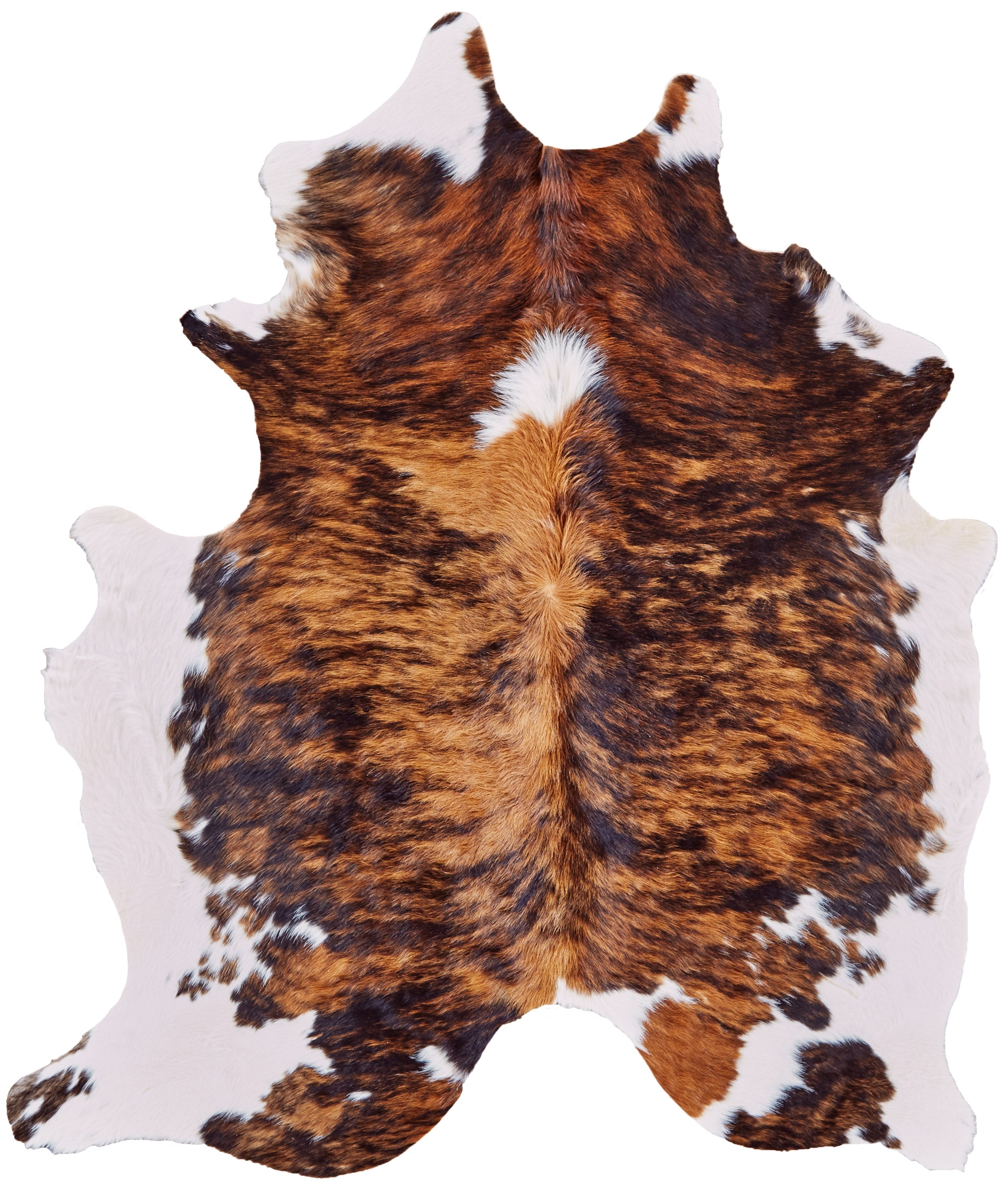 Bartlett Brown/Black/White Cow Hide