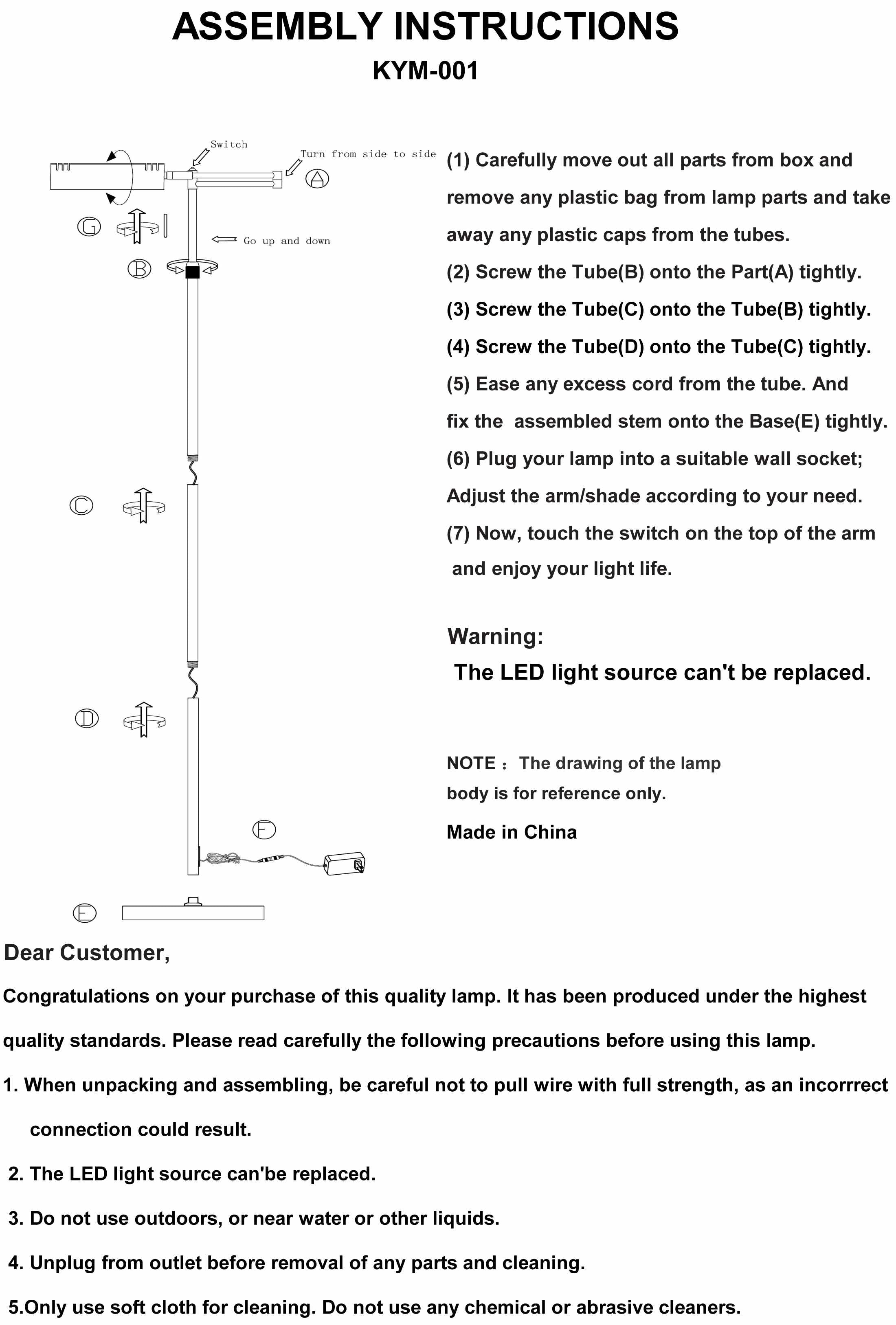 Valenzano Floor Lamp