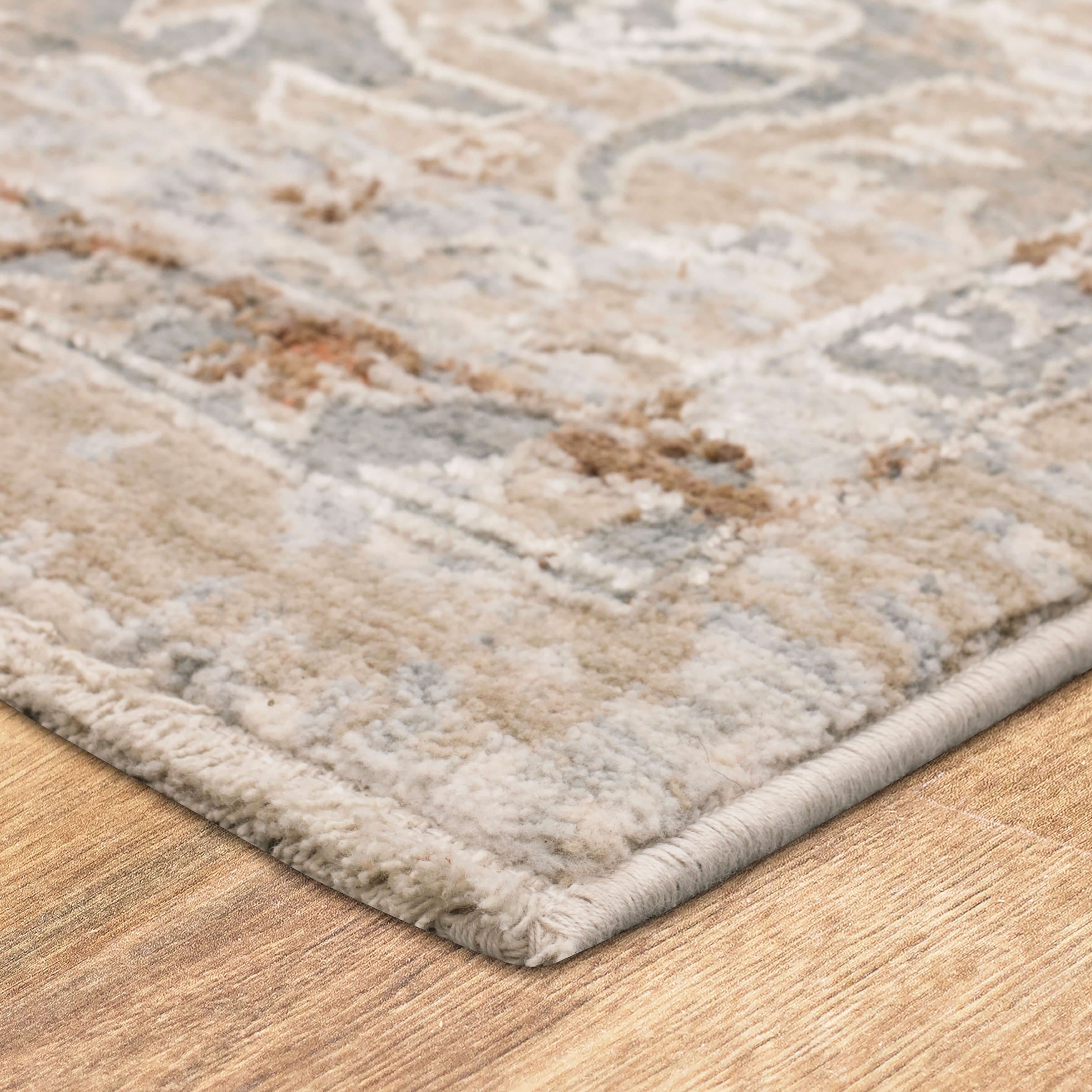 Via Salaria Cream Beige Area Rug