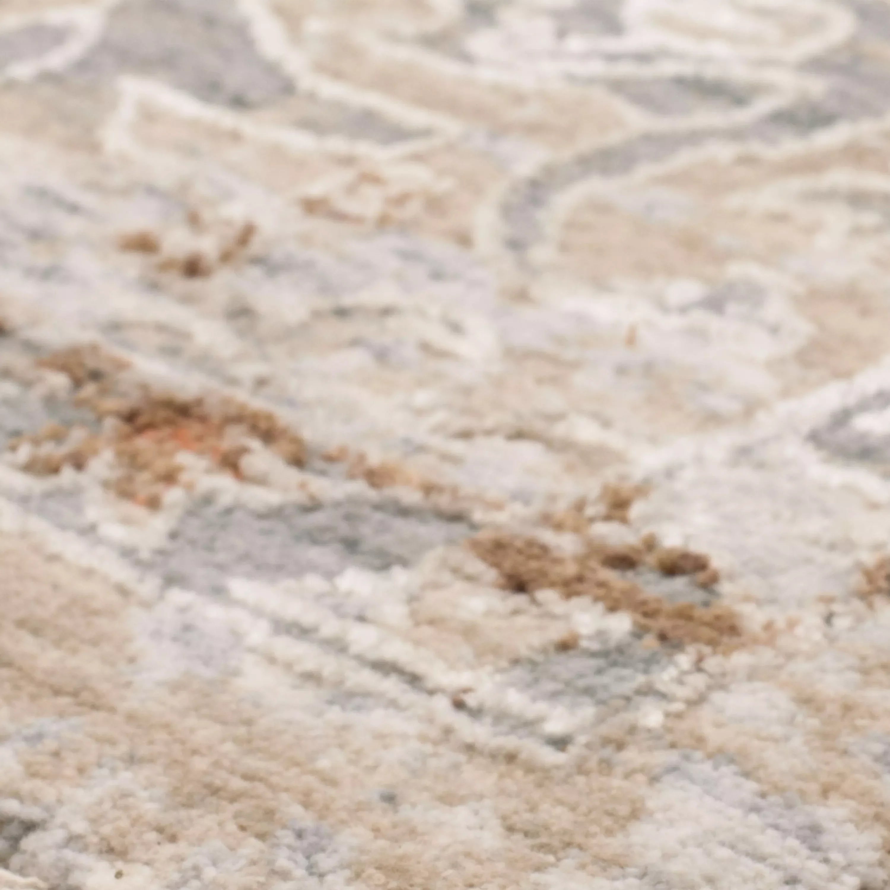 Via Salaria Cream Beige Area Rug
