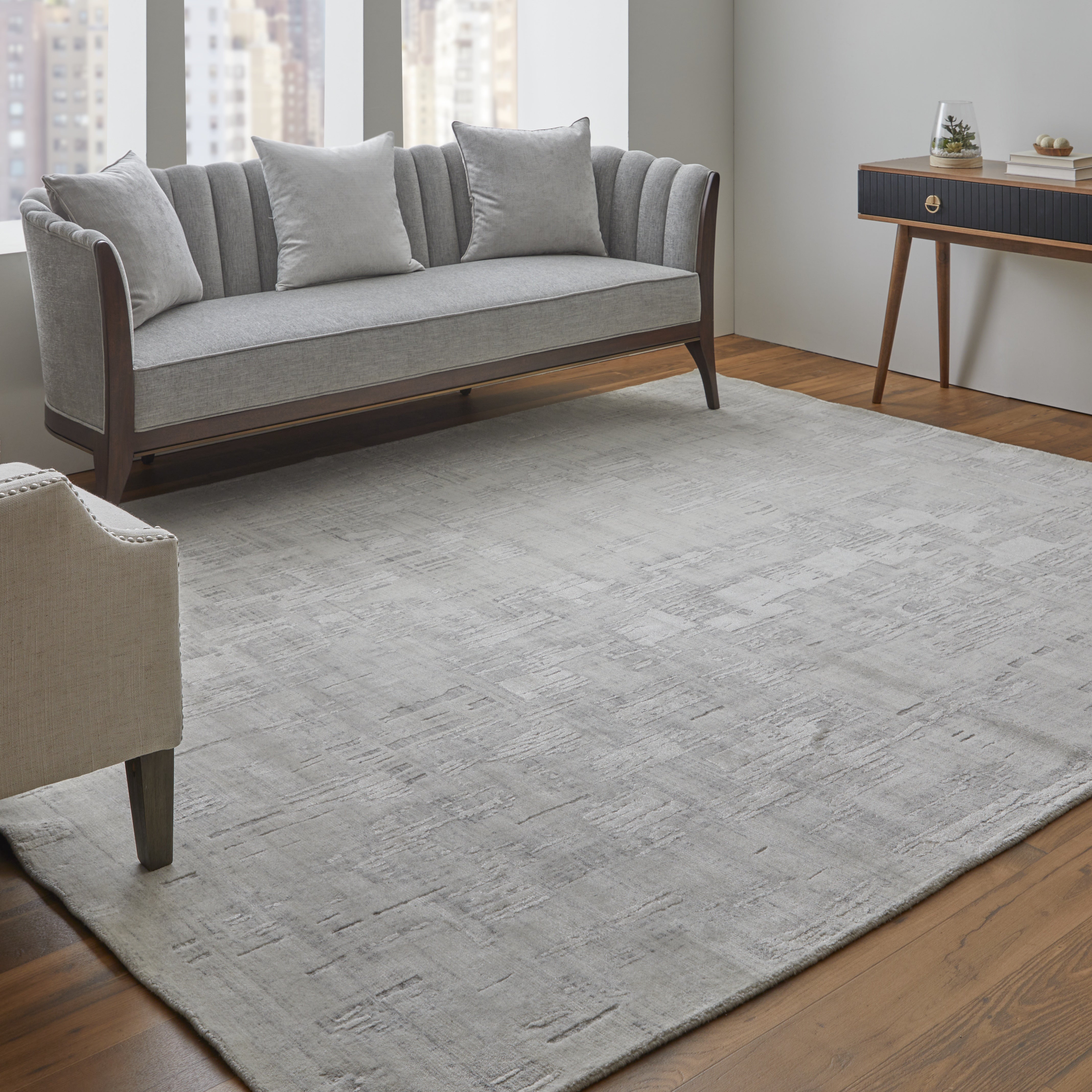 Eastfield Modern Abstract - Ivory Area Rug