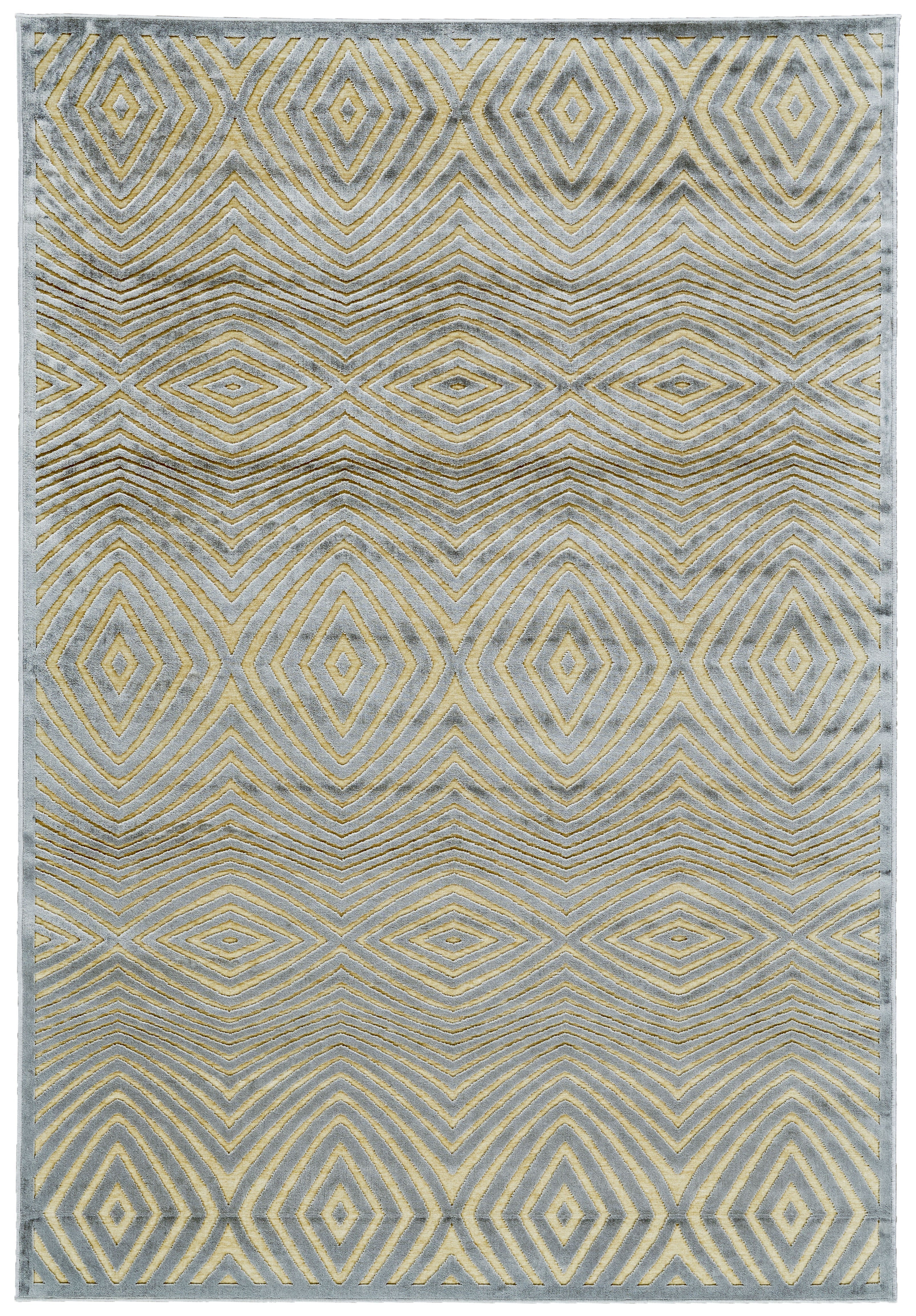 Saphir Callo Modern Abstract - Tan/Gray