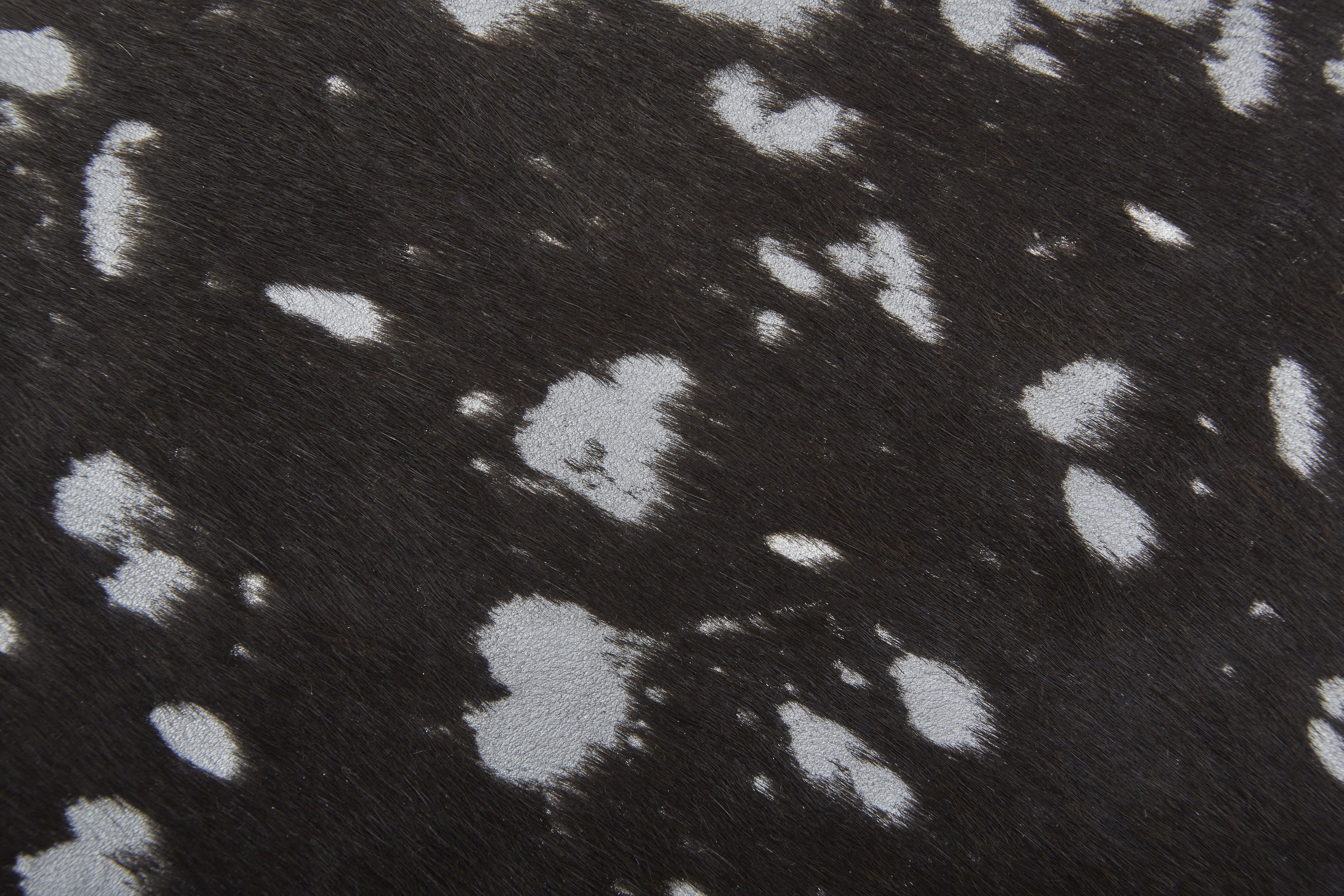 Ellyse Silver/Brown Cow Hide