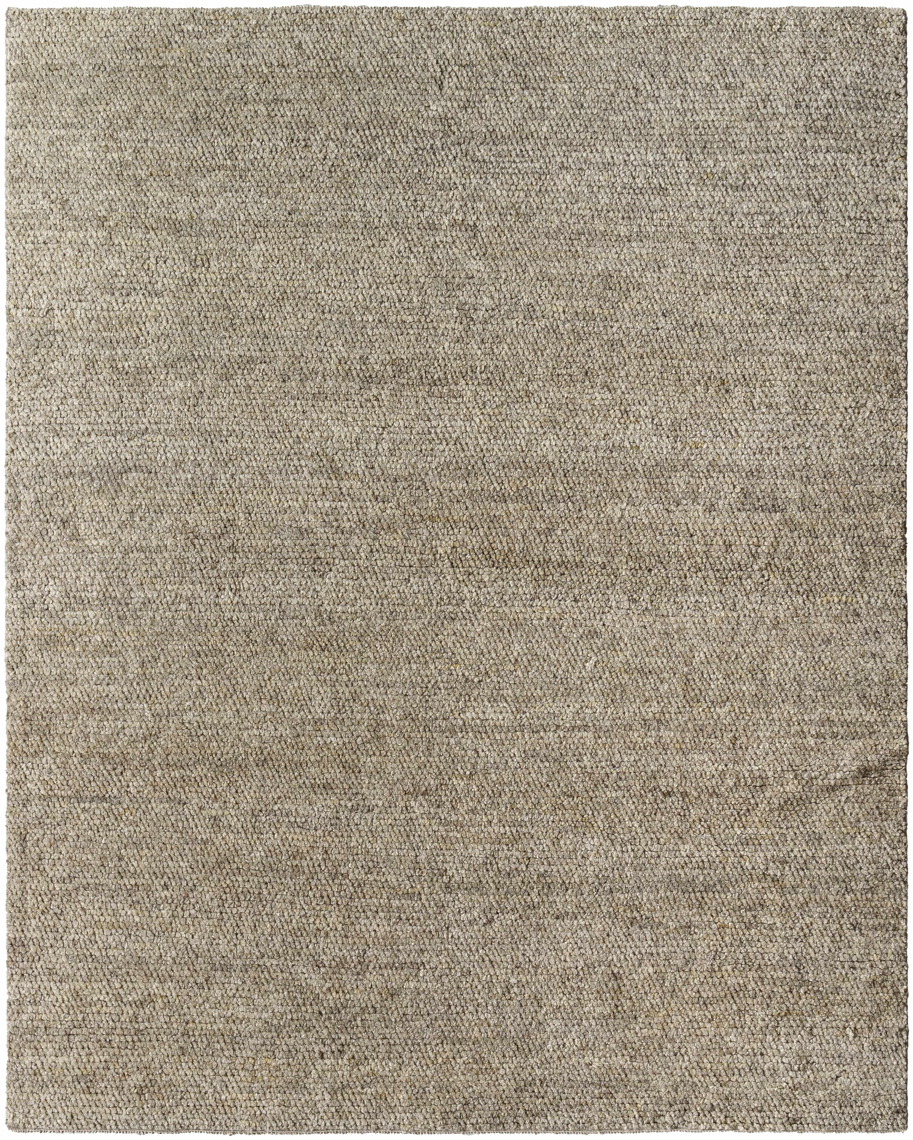 Chic Hand-Knotted Wool Area Rug