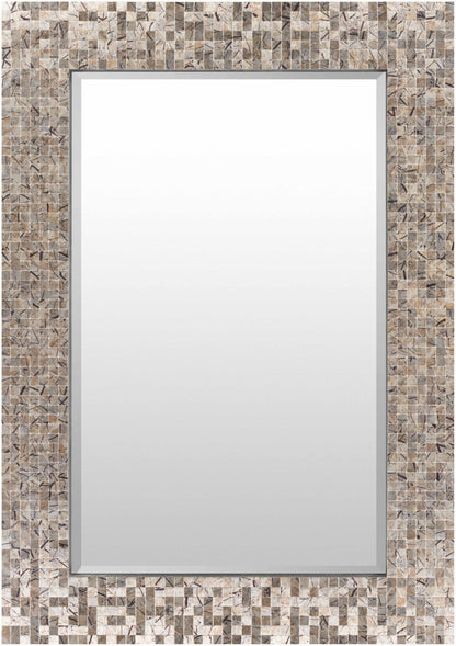 Eye-Catching Mosaic Rectangle Mirror