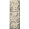 Aura Modern Abstract - Ivory/Silver/Gold Area Rug