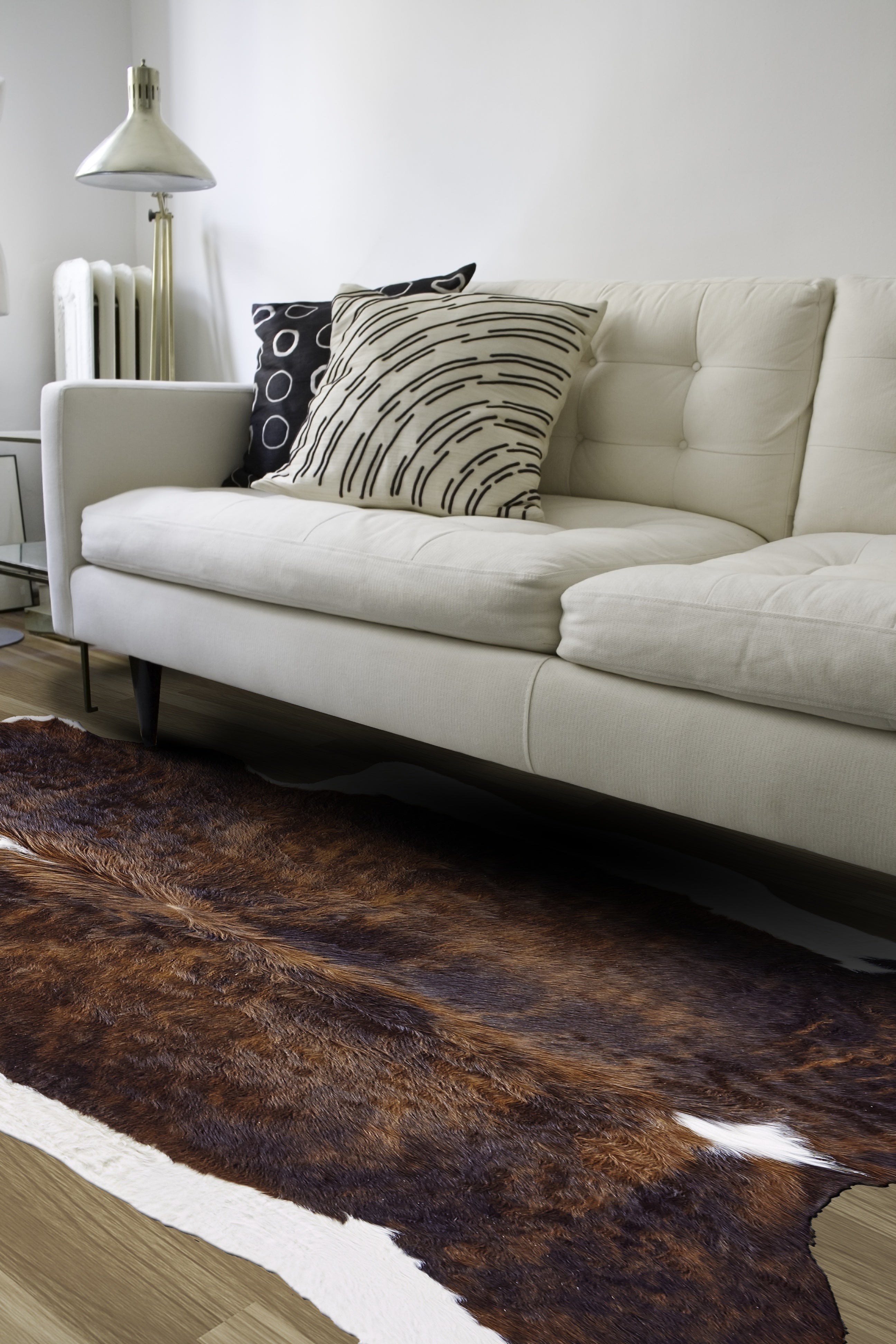 Bartlett Transitional Animal Print - Brown/White/Black