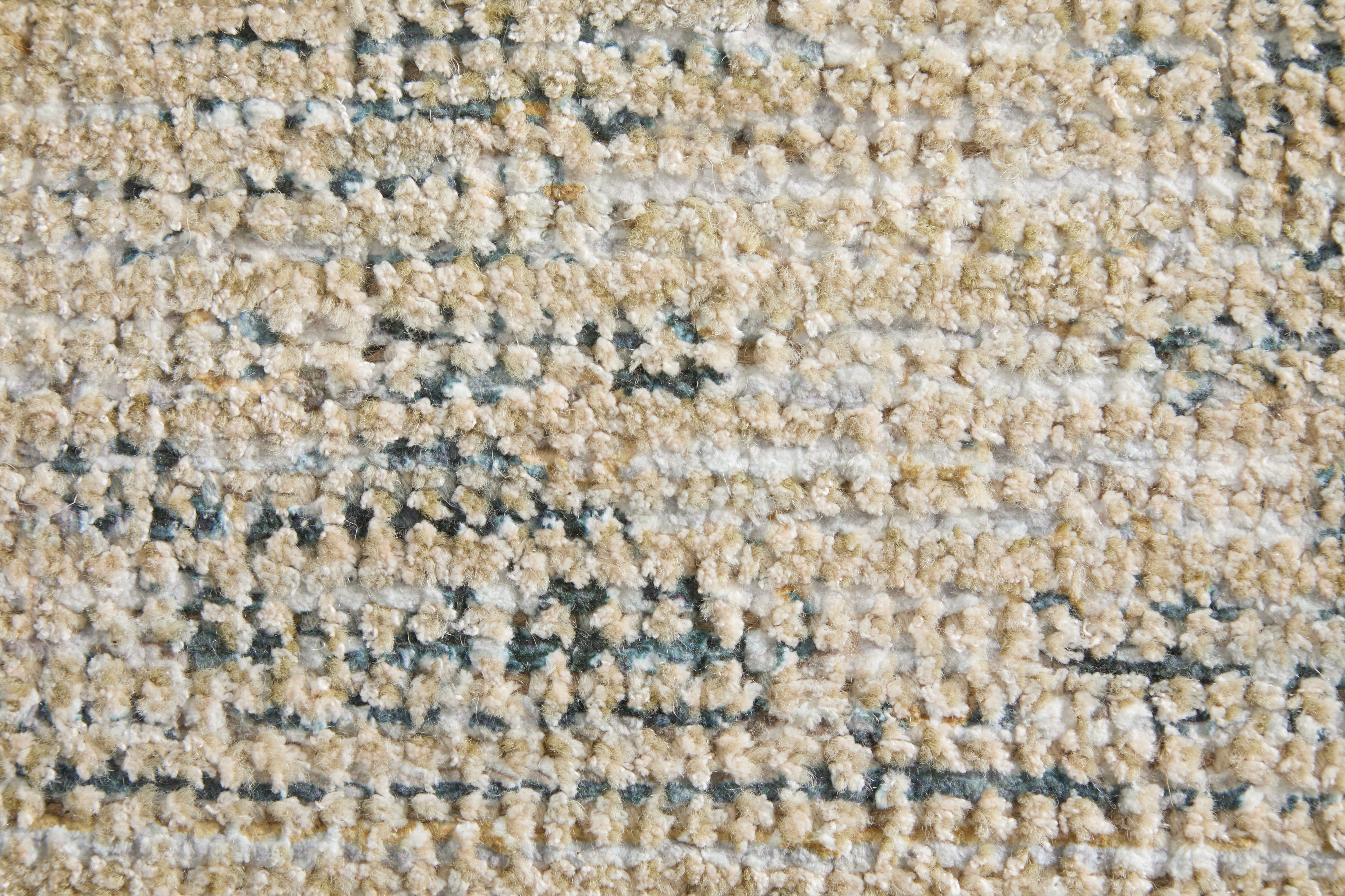 Caldwell Transitional Medallion - Tan/Gray/Gold Area Rug