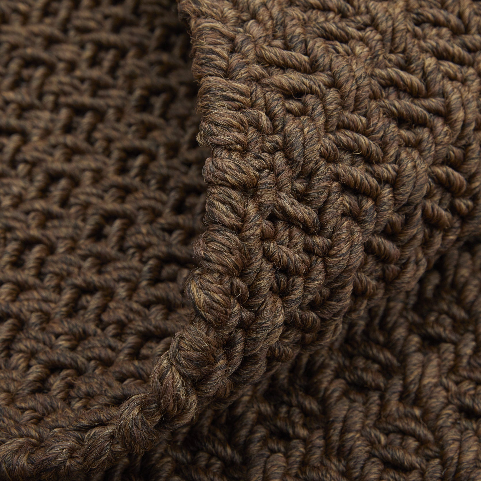 Tito Modern Solid - Brown Area Rug