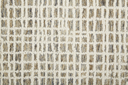 Maddox Transitional Abstract - Tan/Ivory Area Rug