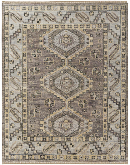 Fillmore Traditional Diamond - Brown/Gray Area Rug