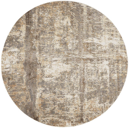 Parker Transitional Abstract - Tan/Ivory/Brown Area Rug
