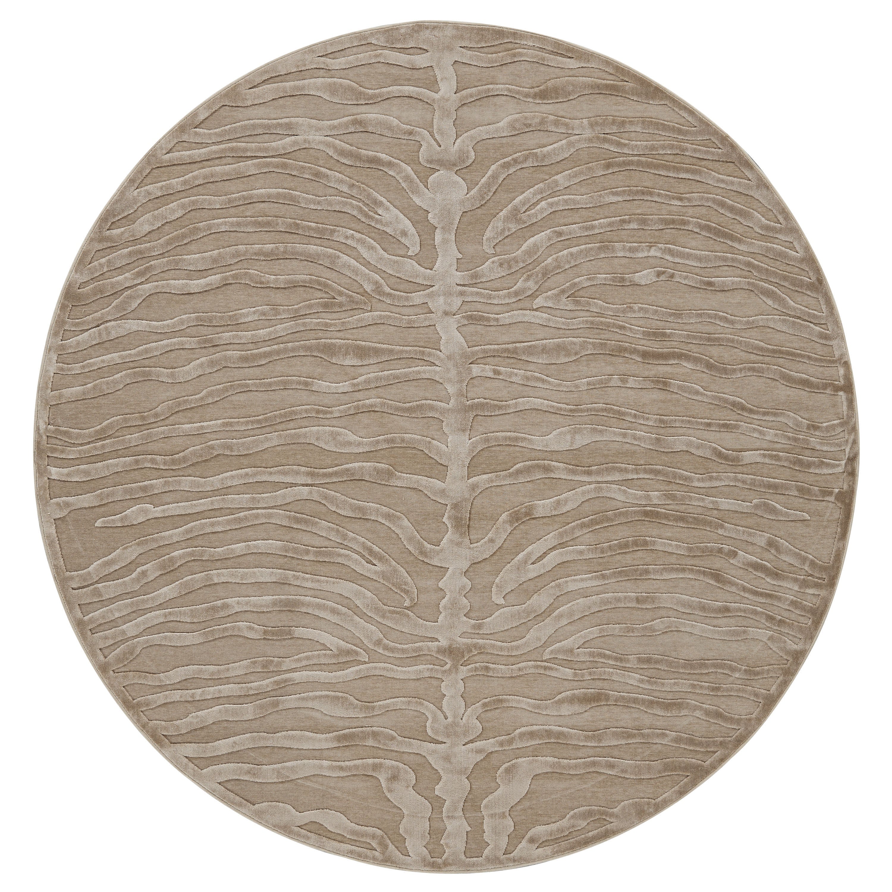 Saphir Transitional Animal Print - Tan/Ivory