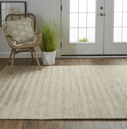 Kaelani Transitional Geometric - Tan/Gray