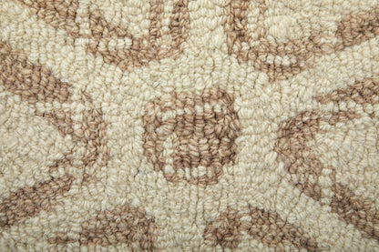 Rhett Transitional Geometric - Ivory/Taupe