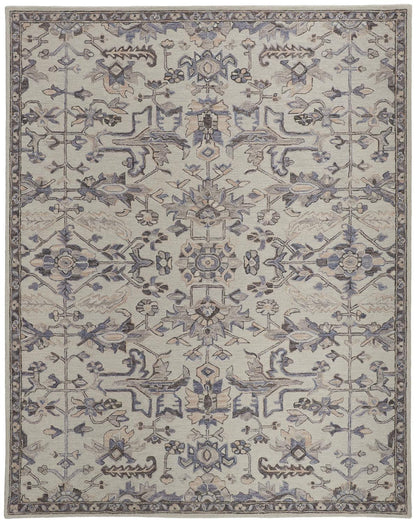 Fallon Traditional Oriental - Ivory/Gray Area Rug