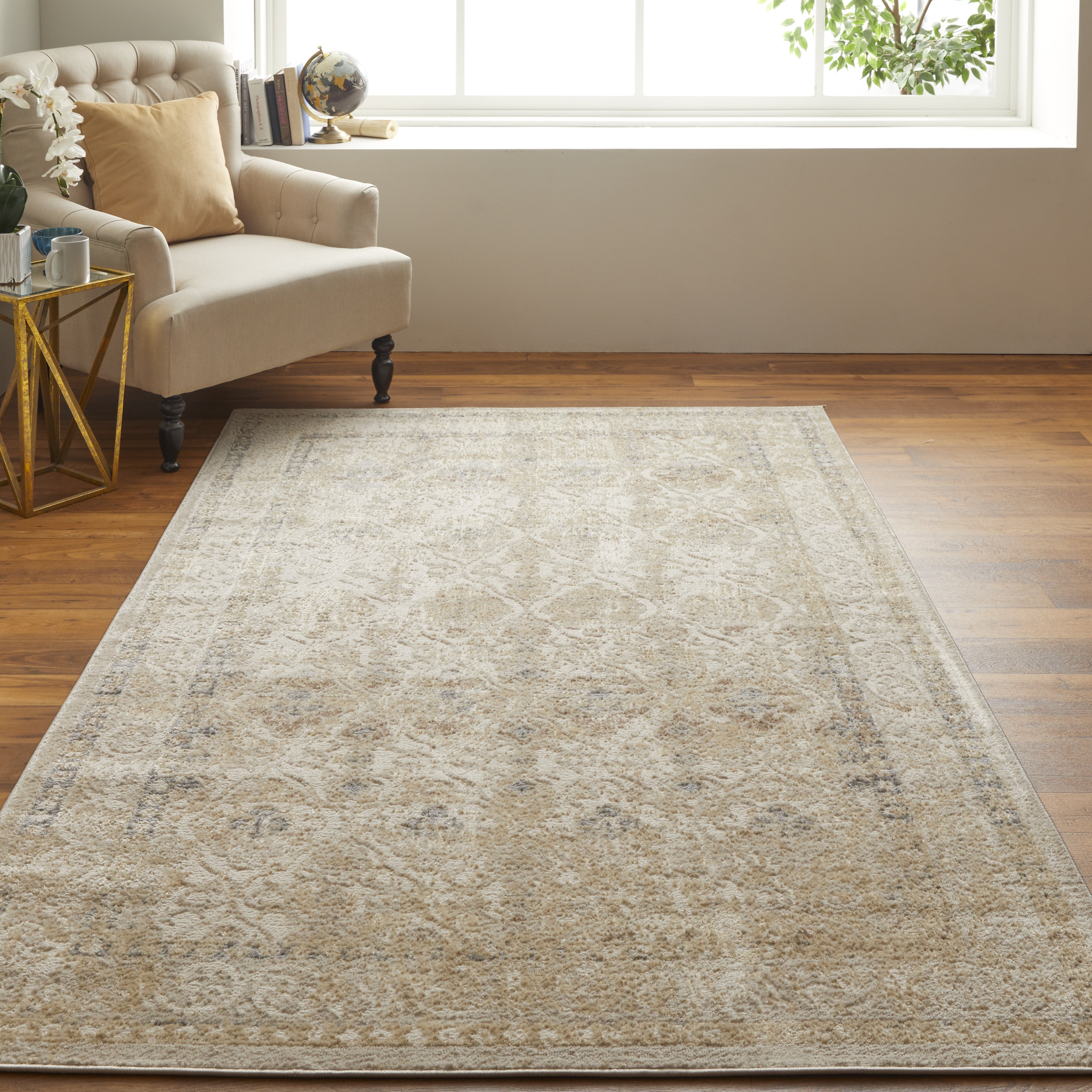 Camellia Transitional Diamond - Gray/Ivory