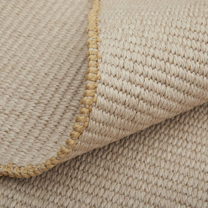 Theo Modern Solid - Ivory/Tan Area Rug