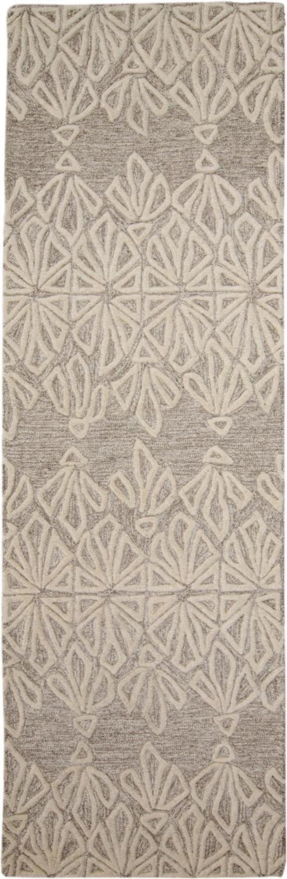 Enzo Transitional Geometric - Tan/Ivory