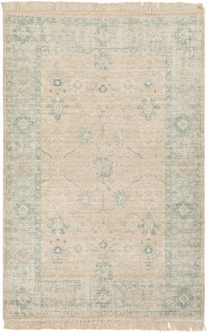Oriental Sage Handwoven Cotton Area Rug