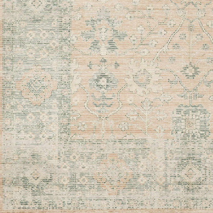 Oriental Sage Handwoven Cotton Area Rug