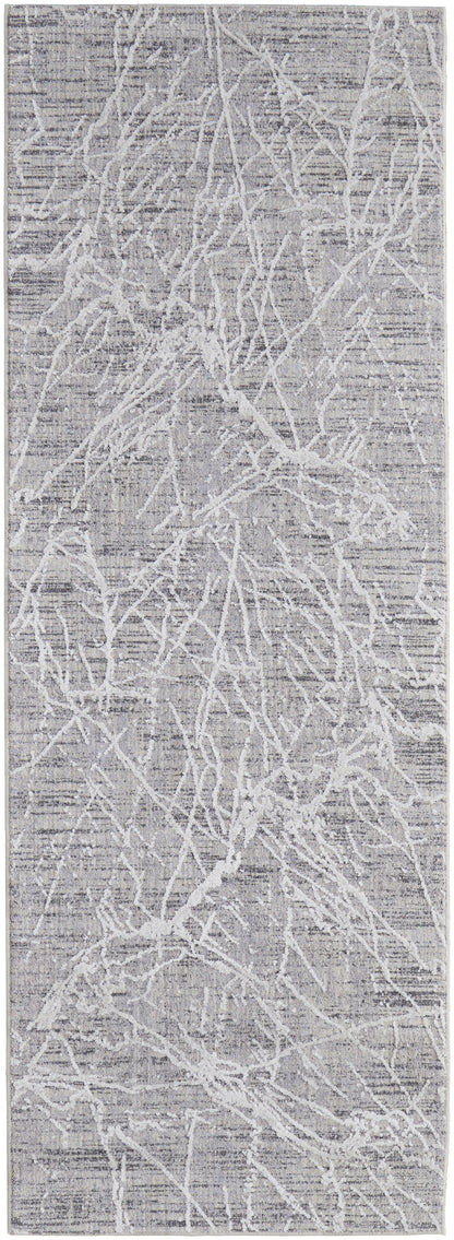 Lennon Transitional Abstract - Taupe/Gray Area Rug