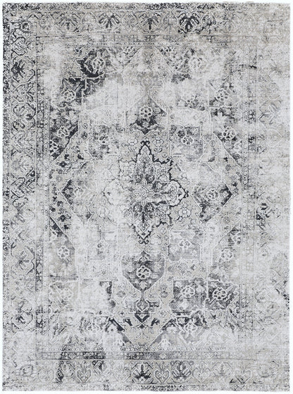 Macklaine Transitional Distressed - Silver