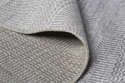 Janson Transitional Stripes - Silver Area Rug