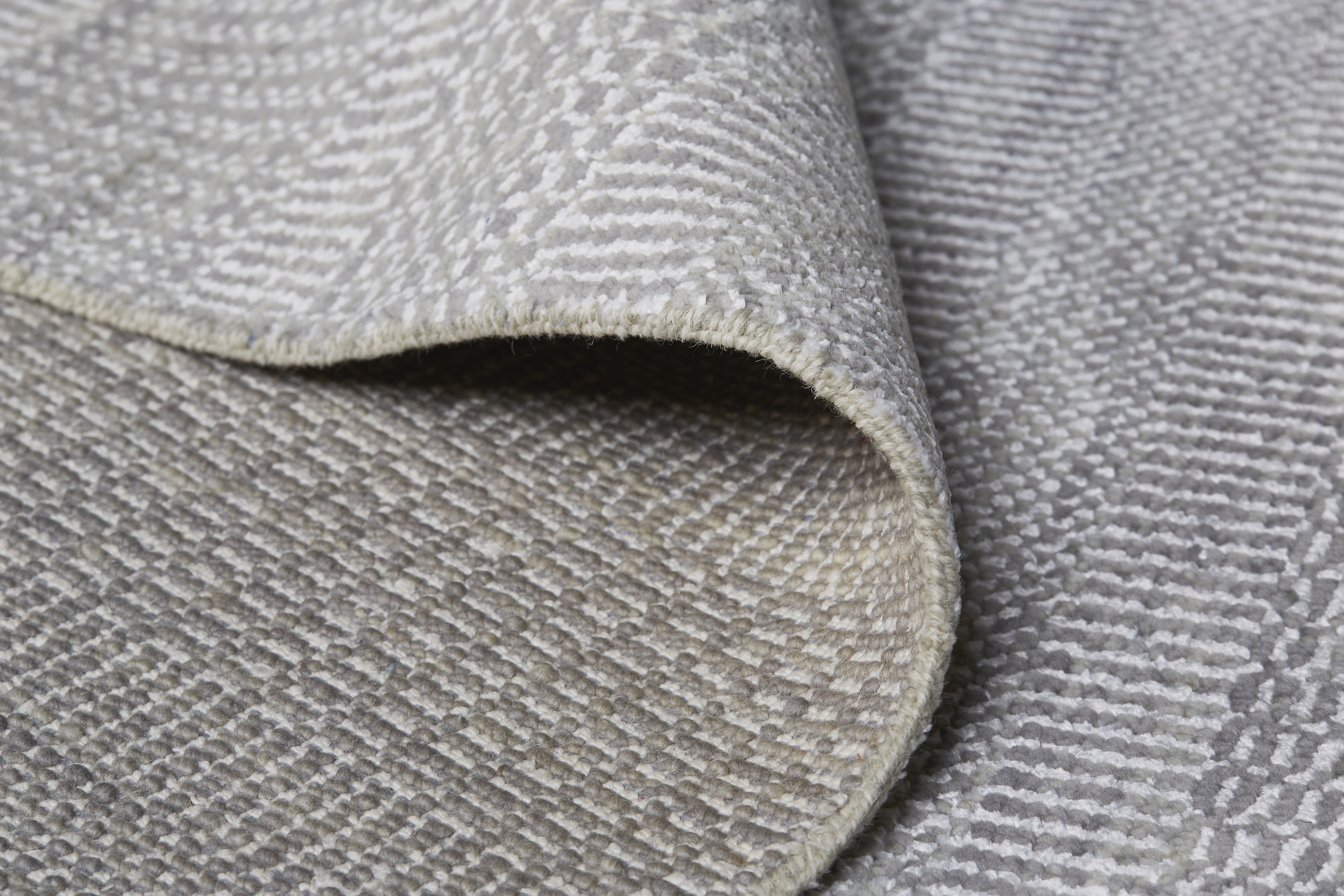 Janson Transitional Stripes - Silver Area Rug