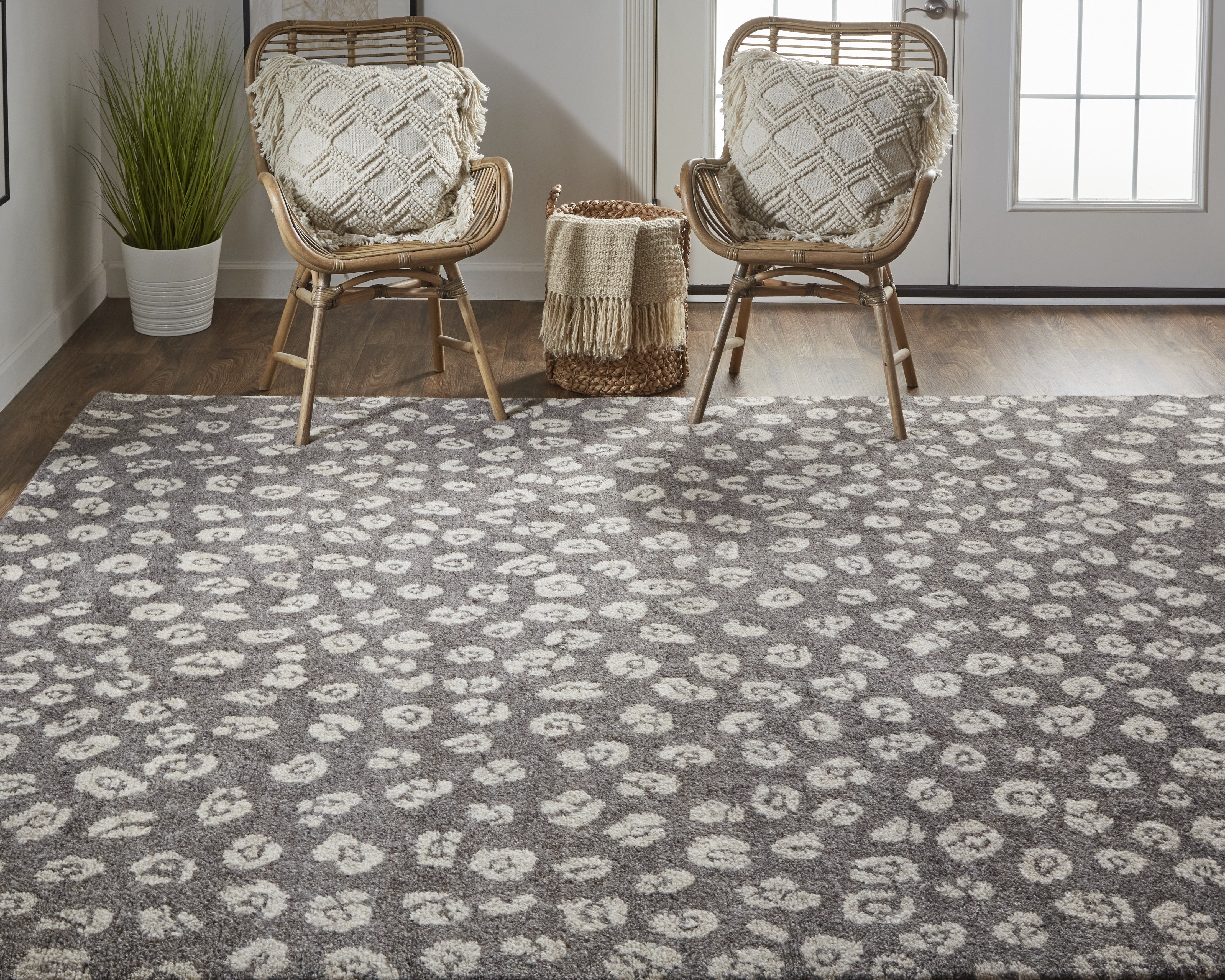 Seneca Transitional Animal Print - Brown/Tan