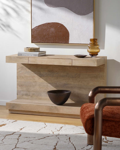 The Mahogany Console Table