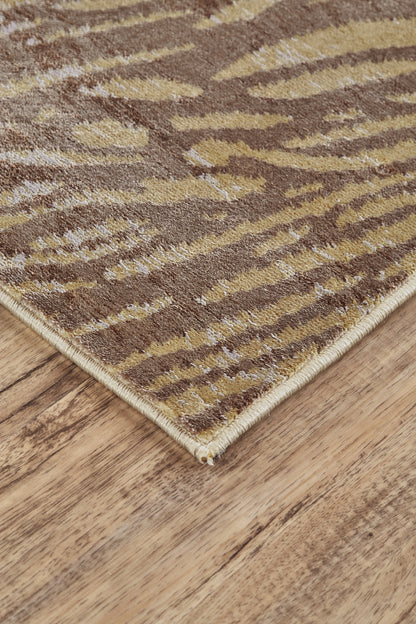 Cannes Transitional Animal Print - Brown/Tan