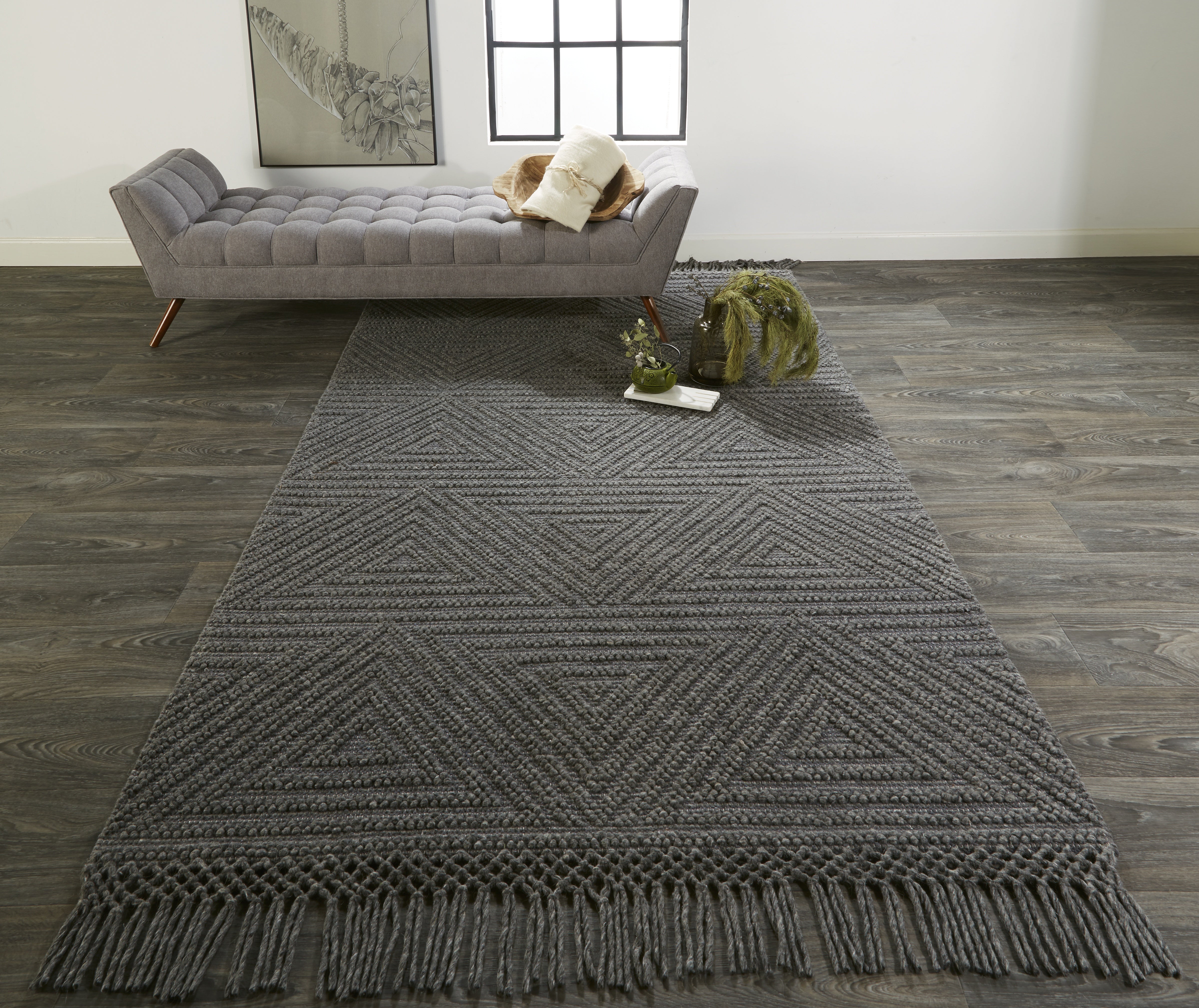 Phoenix Transitional Geometric - Gray